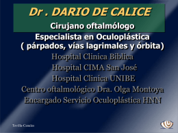 Dr De Calice clase 3 - 7mo Semestre UCIMED II-2012