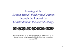 PowerPoint - Diocese of Springfield in Illinois
