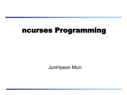Ncurses_Programming