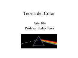 Teoria del Color(Power Point)