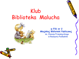 Klub Biblioteka Malucha