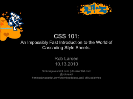 ppt - HTML + CSS + JavaScript