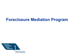 ForeclosureMediationProgram