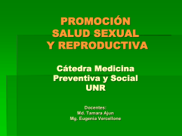 Promoción, Salud Sexual y Reproductiva