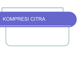 Kompresi Citra