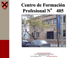 Centro de Formación Profesional N° 405 Evita 66