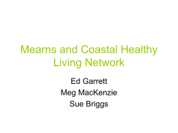 Mearns and Coastal Healthy Living Network