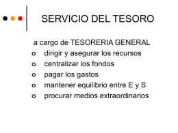 SERVICIO DEL TESORO