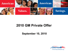 Private Offer - LoveMyCreditUnion.org