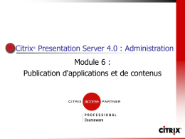 CTX- 6100: Citrix Enterprise Architeture