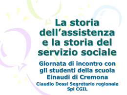 STORIA ASSISTENZA scarica - SPI