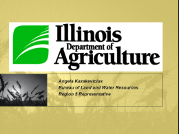 Illinois Department of Agriculture - Southern Illinois Soil and Water