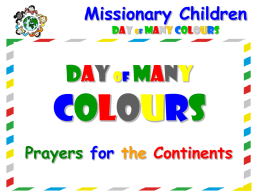 Day of Many Colours powerpoint