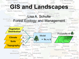 Lecture presentation - Forest Landscape Ecology Lab
