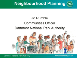 of neighbourhood planning