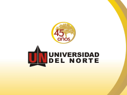 Diapositiva 1 - Universidad del Norte