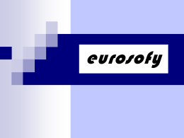 eurosofy - Rapport de stage facile