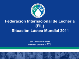 Federación Internacional de Lechería (FIL)