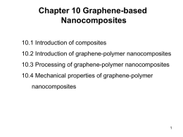 Chapter 10 Graphene-based Nanocomposites