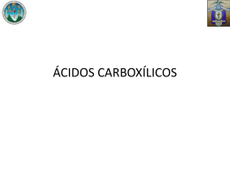 Ácidos Carboxílicos