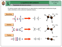 Presentación Química del carbono