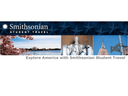 Smithsonian Student Travel