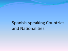 Spanish-speaking countries