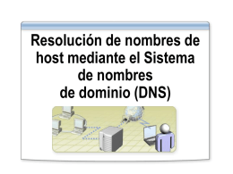 DNS - Cuchillac.net