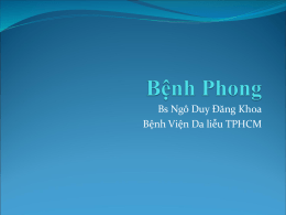 Bai tong hop benh phong 2014 ver 10 7 2014