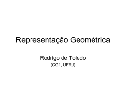 CG1 06 Representacao Geometrica - DCC