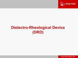 Dielectro-Rheological Device (DRD)