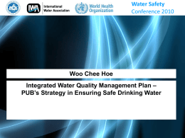 Integrated Water Quality Management Plan