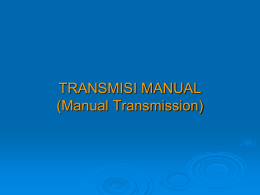 TRANSMISI (Transmission)