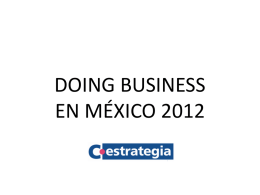 1 - Doing Business