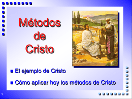 Métodos De Cristo