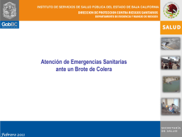 Diapositiva 1 - Secretaría de Salud del Estado de Baja California